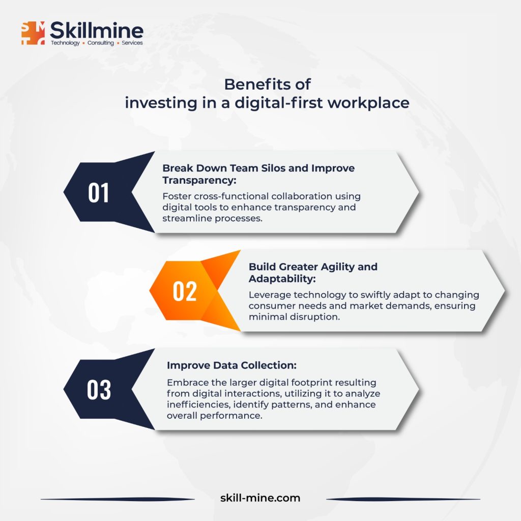 Benefits of investing in a digital-first workplace
